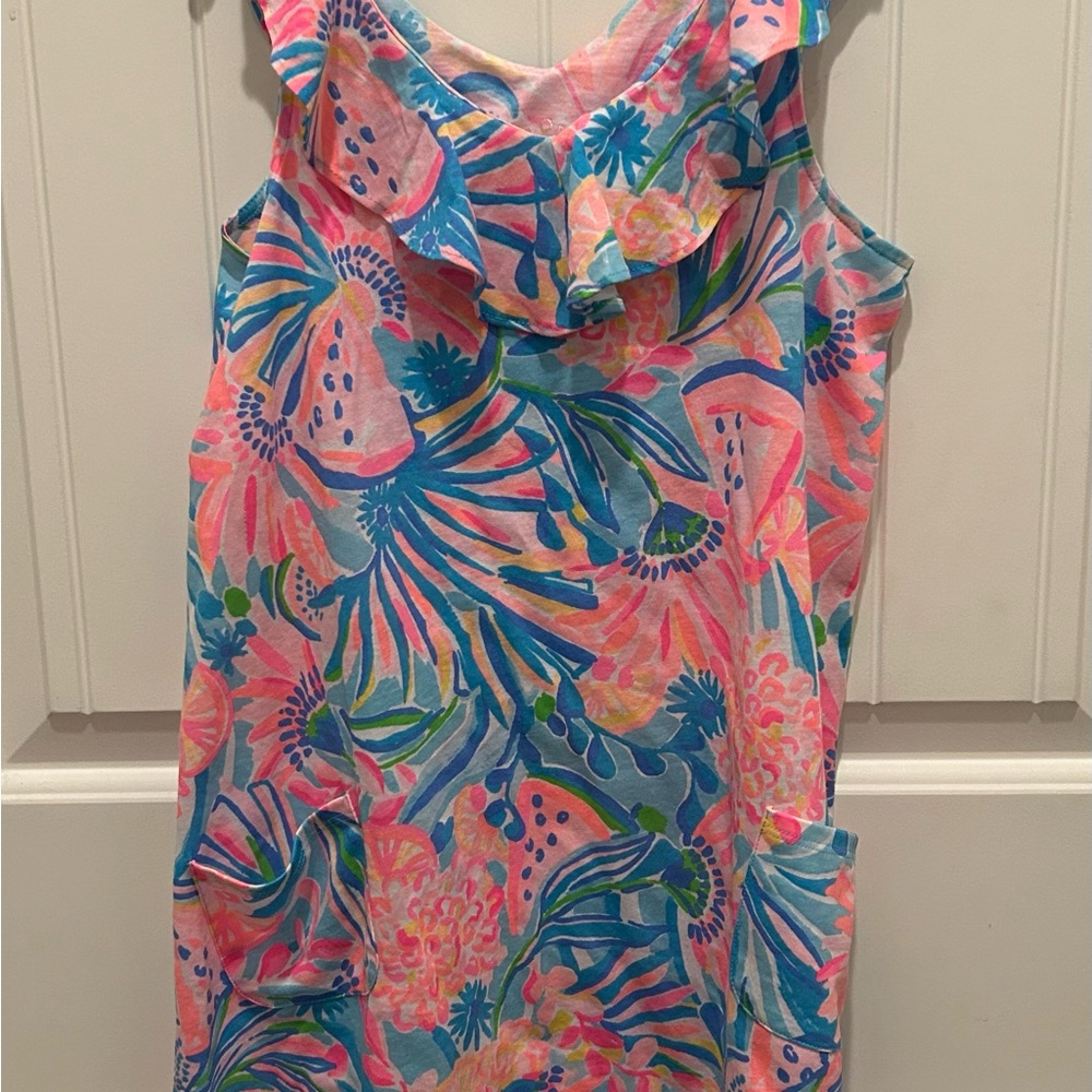 Lilly Pulitzer Colorful Floral Dress